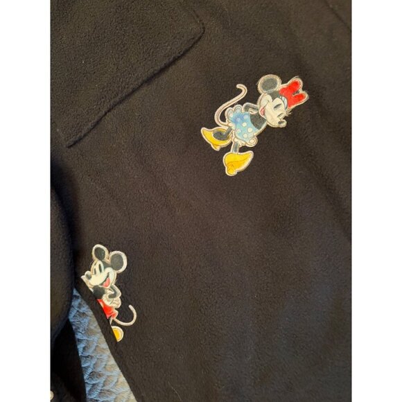 Womens Black Disney 100 Character Print Polyester Button Jacket Size M - Picture 3 of 11